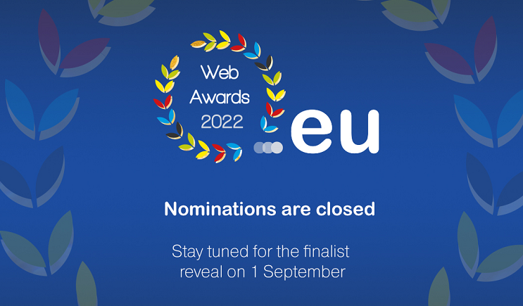 2022 .eu Web Awards nominations are now closed