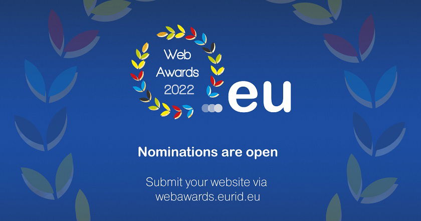 The 2022 .eu Web Awards kicks off today!