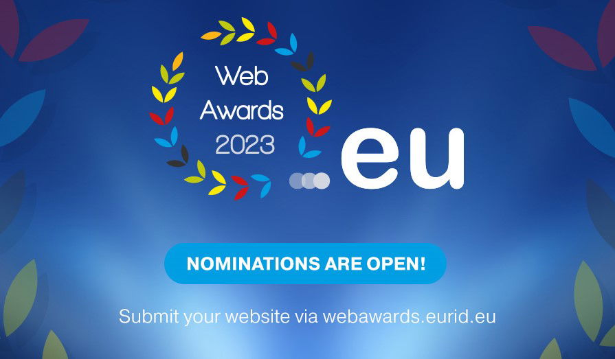 The 2023 .eu Web Awards kicks off today!