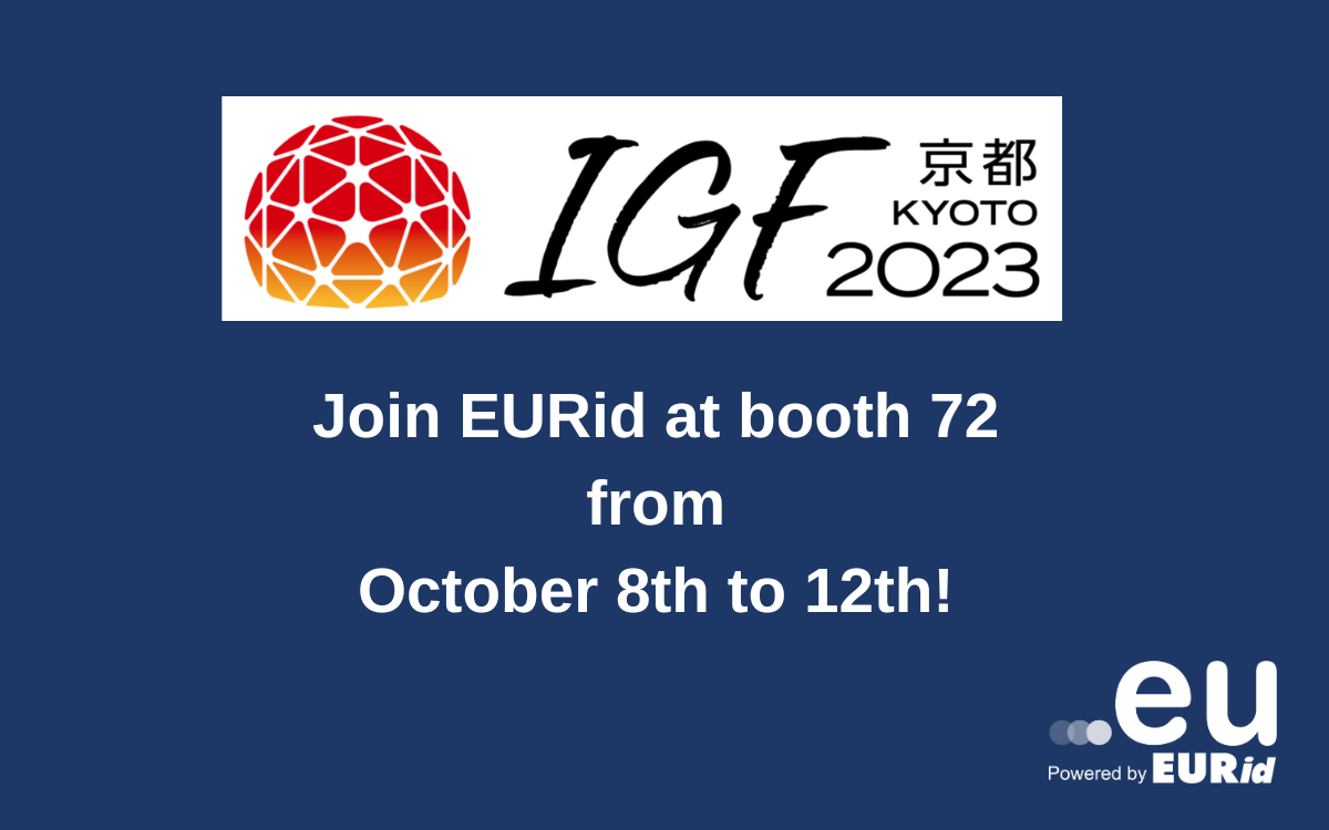 EURid at the IGF Forum in Kyoto