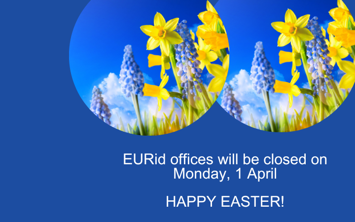 EURid offices closed on Monday, 1 April
