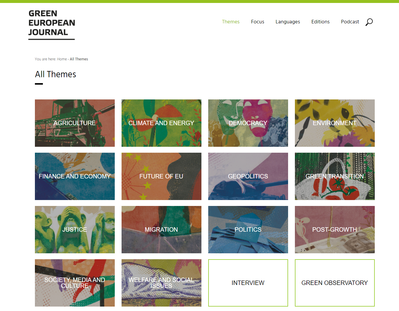 greeneuropeanjournal.eu