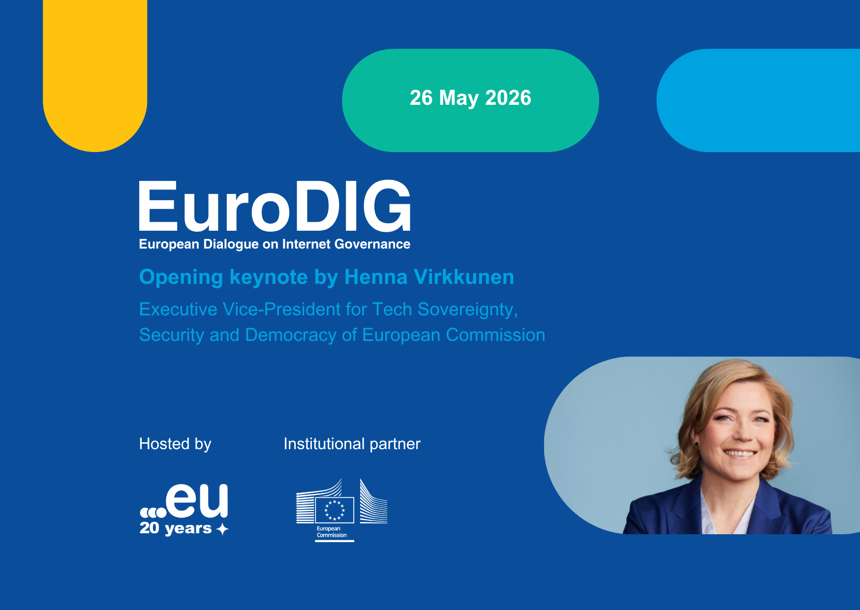 Keynote by Executive Vice-President Henna Virkkunen at EuroDIG 2026