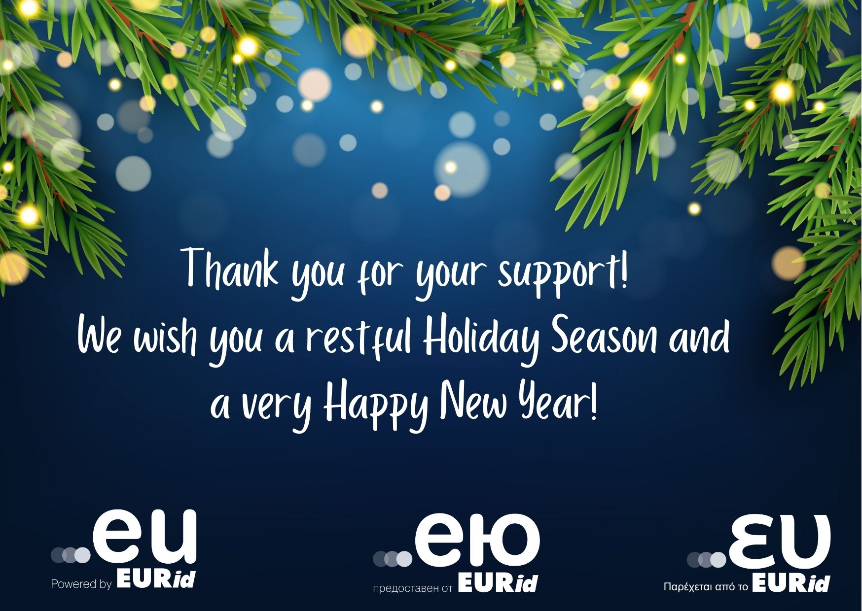 Office hours during the forthcoming holiday season