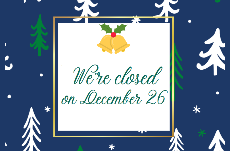 Office hours during the forthcoming holiday season