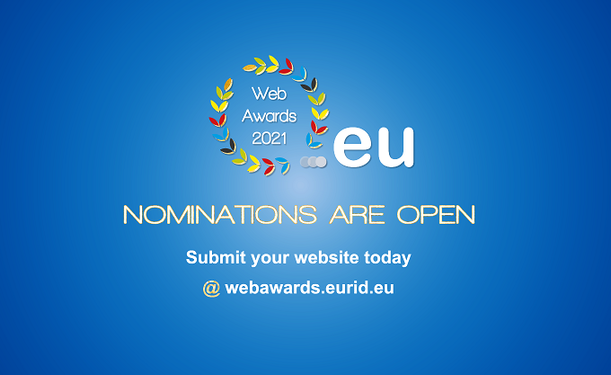 Nominate for the 2021 .eu Web Awards