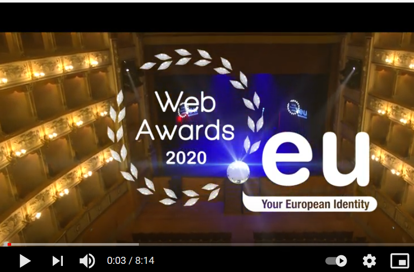 The most memorable moments of the .eu 2020 Web Awards gala